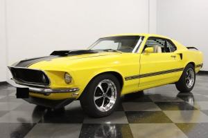 1969 Ford Mustang Mach 1 Restomod  408 Stroker Screaming Yellow