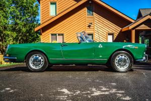 1965 Alfa Romeo 2600 Spider Repainted in British Racing Green