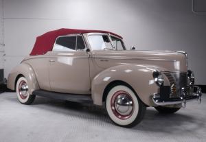 1940 Ford Deluxe Convertible all steel car 57129 Miles