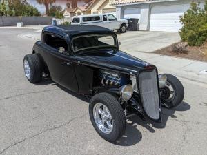 1934 Ford Street Rod Solid Glass Body With Top Insert