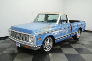 1972 Chevrolet C 10 Patina Blue 350 V8 TH350 AUTO