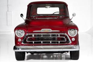 1957 Chevrolet Pickup 3100 Stepside 350 Automatic Beautiful Burgundy Metallic