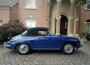 1960 Porsche 356 CABRIOLET COA B 1600-S