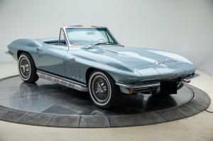 1966 Chevrolet Corvette 427 roadster Trophy Blue Poly 91241 Miles