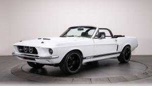 1968 Ford Mustang White Convertible 347 V8 264 Miles