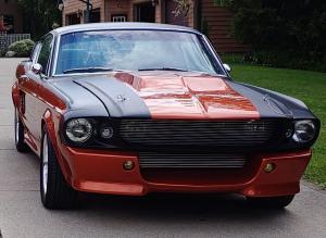 1967 Ford Mustang Mango Tango Orange approx 20 Miles