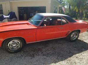 1969 Chevrolet Camaro 350 Engine Rally Sport