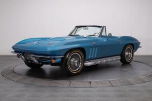 1966 Chevrolet Corvette Nassau Blue Convertible 427 V8 60072 Miles