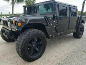 1980 Hummer H1 Humvee 4WD 8 Cyl SUV Black