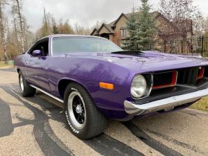 1973 Plymouth Barracuda 6 PACK 440 CID Engine