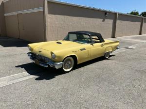 1957 Ford Thunderbird Yellow Automatic