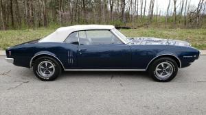 1968 Pontiac Firebird 400 Blue 8 Cyl