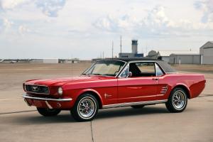 1966 Ford Mustang 289ci Ford V8 87770 Miles RED Coupe