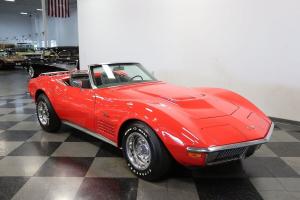 1971 Chevrolet Corvette LS5 454 Convertible Mille Miglia Red 12633 Miles