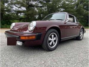 1974 Porsche 911 Super Nice Non sunroof 911 Coupe 45000 Miles Burgundy