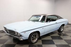 1969 Chevrolet Chevelle SS 396 V8 Carolina Blue 59613 Miles