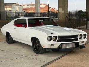 1970 Chevrolet Chevelle ls3 twin turbo Full rotisserie build