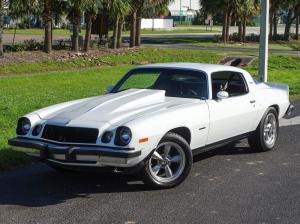 1976 Chevrolet Camaro Type LT Slick white paint 141 Miles