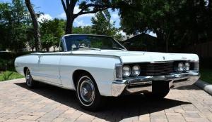 1968 Mercury Monterey Convertible Rare 428ci Q Code 79ks Beautiful Blue