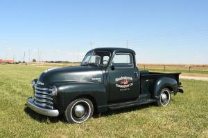 1949 Chevrolet 3100 survivor truck very dark green 54651 Miles