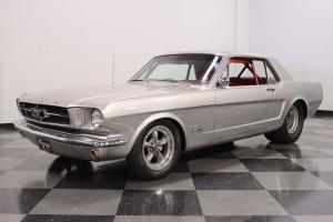 1965 Ford Mustang Pro Street bright metallic silver finish