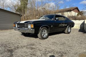 1972 CHEVROLET Chevelle SS 454 4SPD REAL SS 49586 Miles