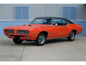 1969 Pontiac GTO Carousel Red 400ci 366hp Ram Air III V8