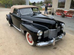 1941 Cadillac Series 62 Convertible Coupe 346 ci flathead V8 40748 Miles