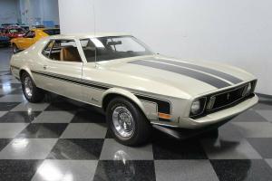 1973 Ford Mustang classic vintage chrome muscle car long nose