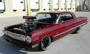 1963 Chevrolet Impala SS Supercharged Big Block Pro Street