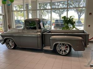 1957 Chevrolet C-10 Custom 327 engine with custom 4 speed automatic