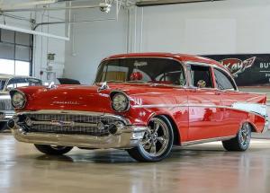 1957 Checrolet Bel Air 210 Chevy 406 CI small block 4 speed 700R A