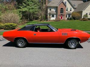 1971 Plymouth Barracuda 383 4-spd Convertible