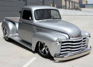 1954 Chevrolet 3100 Silver 5 Window 327 CID V8 700R4