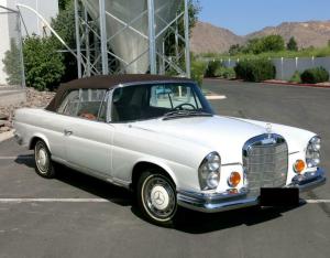 1966 Mercedes-Benz 200-Series Convertible 250SE 5 passenger Cabriolet