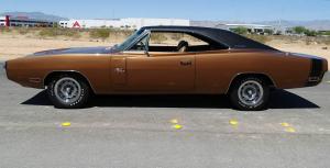 1970 Dodge Charger 440 CID V8 4 Speed Manual Brown