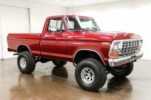 1978 Ford F-150 Ranger 91008 Miles Maroon Truck 400ci V8 C6