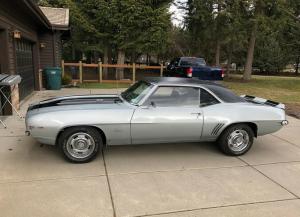 1969 Chevrolet Camaro RWD Z28 Manual Transmission