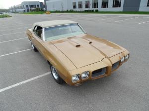 1970 Pontiac GTO Convertible Palamino Copper 400/350 HP