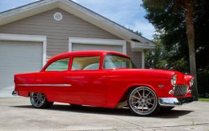 1955 Chevrolet Bel Air/150/210 Pro-Touring / 502-EFI / Art Morrison Frame