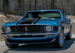 1970 Ford Mustang 302-4V Boss W code factory oil cooler