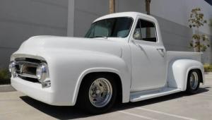 1955 Ford F-100 White