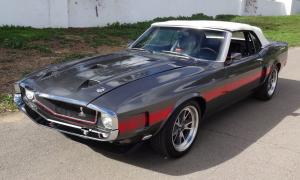 1969 Ford Mustang Convertible GT-500 Shelby Clone