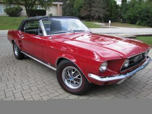 1967 Ford Mustang GT CONVERTIBLE REAL S