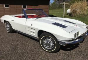 1963 Chevrolet Corvette Non original engine v8 350