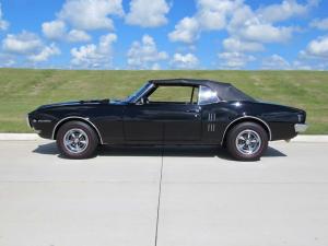 1968 Pontiac Firebird Black Bucket Seats