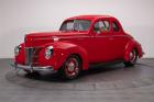 1940 Ford Coupe Red Coupe 350 V8 3 Speed Automatic 54767 Miles