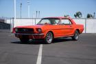 1965 Ford Mustang Coupe Beautiful Factory Poppy Red White Vinyl Interior