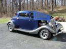 1934 Ford 3 Window Coupe V-8 727 360 Engine