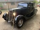 1934 Ford 3 window coupe 69 Chevy 350 5 spd manual trans